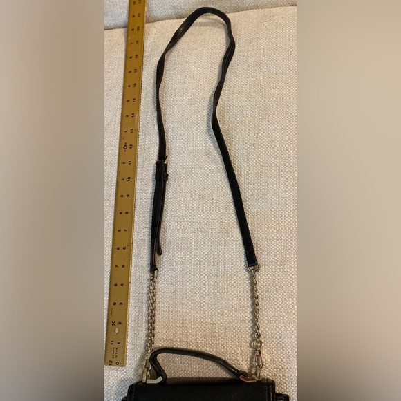 Kate Spade Black Saffiano Leather Mini Crossbody Bag good used condition - Picture 14 of 16